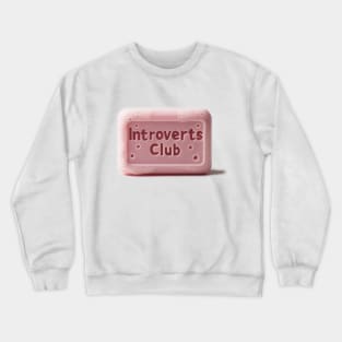 Introverts club Crewneck Sweatshirt